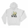 Trojkat Warszawski Art Unisex Hoodie White
