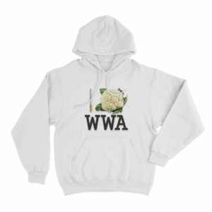 Trojkat Warszawski Art Unisex Hoodie White