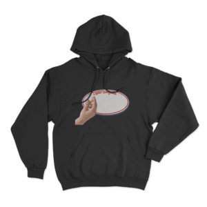 Trojkat Warszawski Sign Unisex Hoodie Black